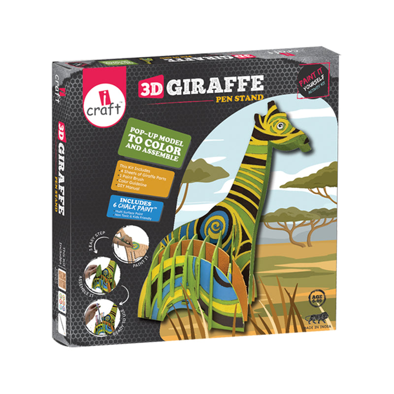 iCraft DIY Animal Penstand-Giraffe