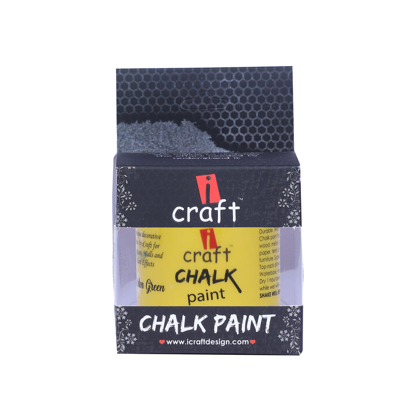 iCraft Chalk Paint -Golden Green, 250ml