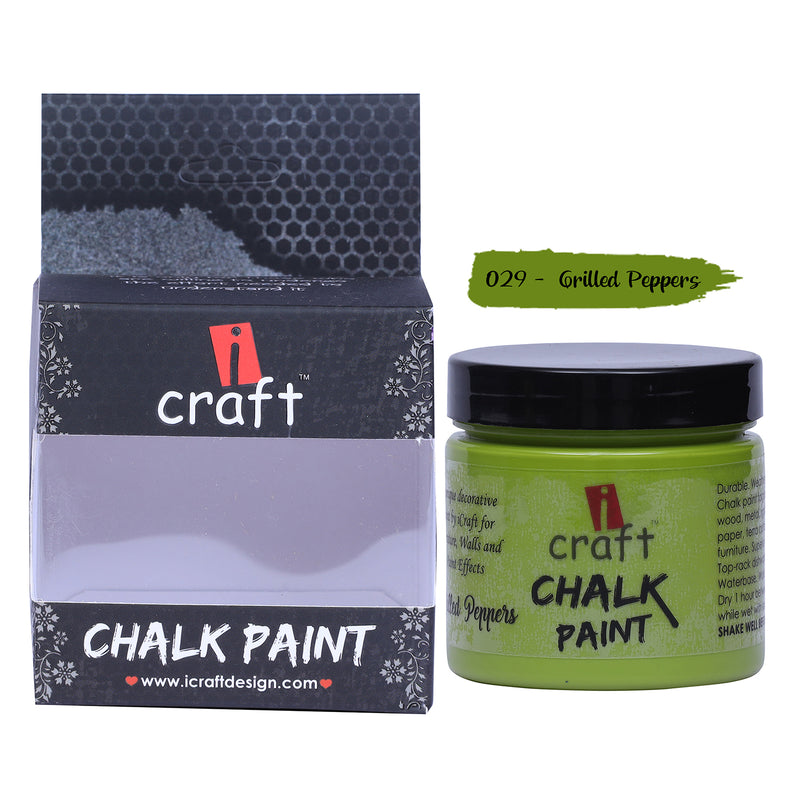 iCraft Chalk Paint -Grilled Peppers, 250ml