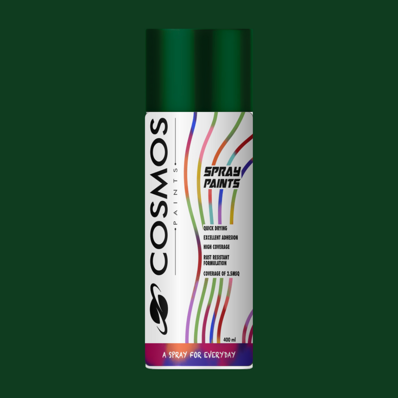 Cosmos Paints - Spray Paint in Hunter Green 400ml