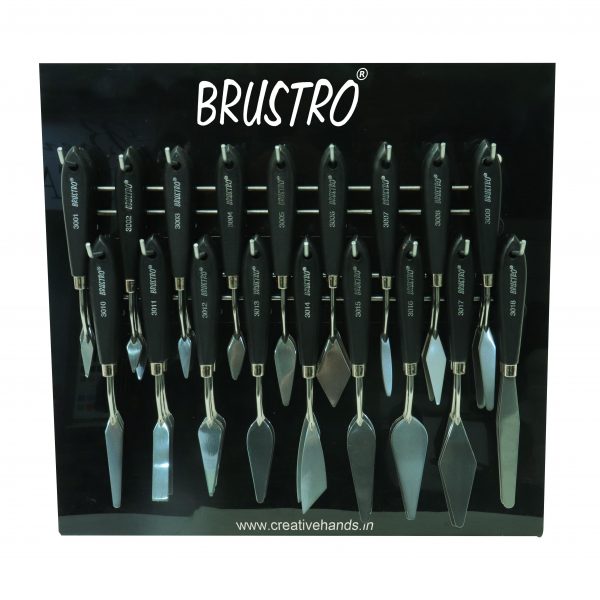 BRUSTRO Artists’ Palette Knives (Set of 18)