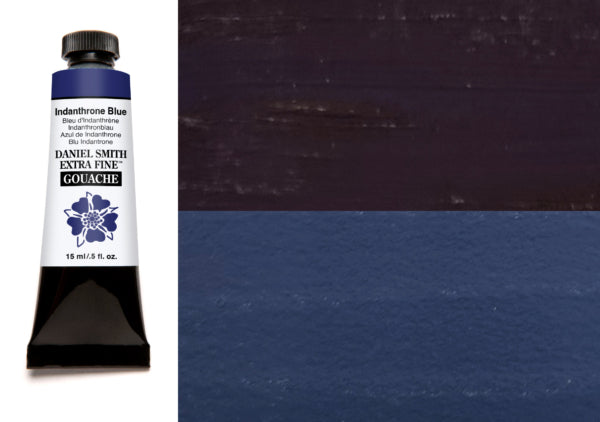 DANIEL SMITH Extra Fine Gouache Color Indanthrone Blue 15ml