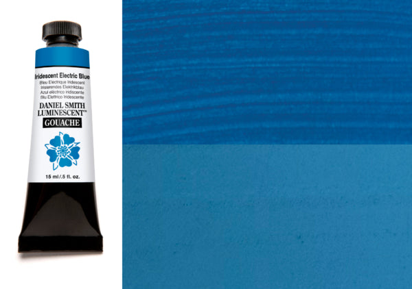 DANIEL SMITH Extra Fine Gouache Color Iridescent Electric Blue 15ml