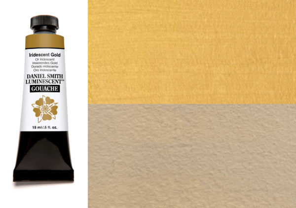 DANIEL SMITH Extra Fine Gouache Color Iridescent Gold 15ml