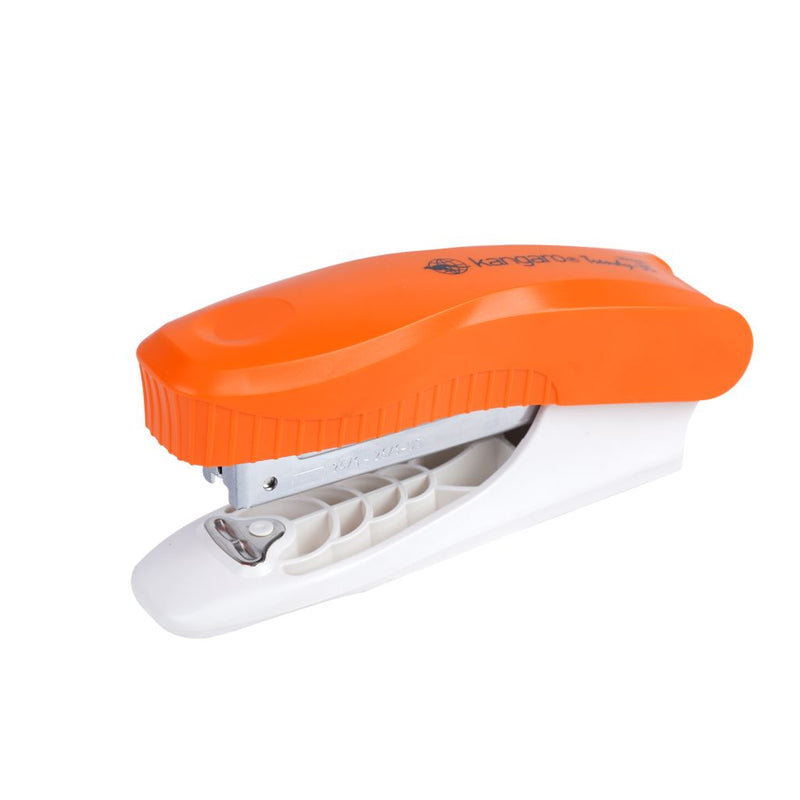 Kangaro Staplers Trendy-35 Orange With Ivory Base