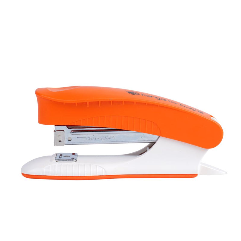 Kangaro Staplers Trendy-45 Orange With Ivory Base