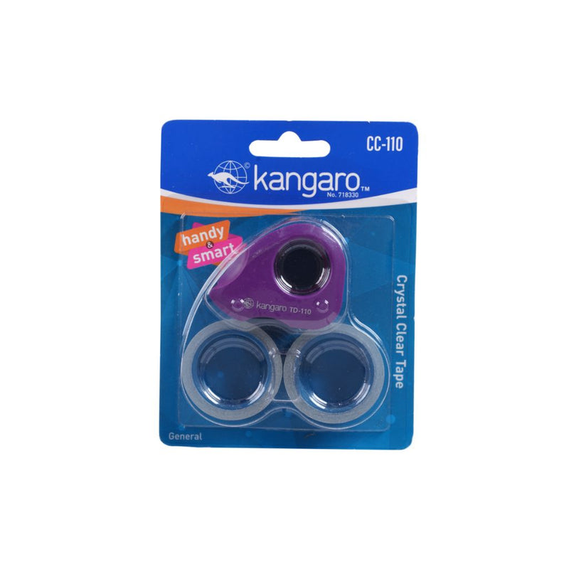 Kangaro Tape Dispenser Cc-110 Purple