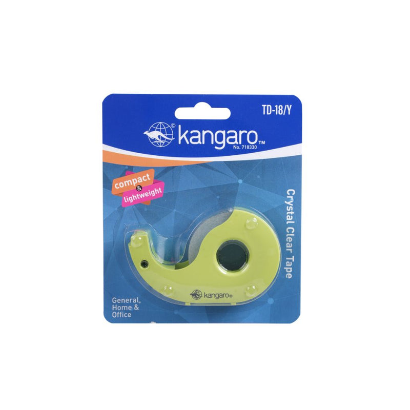 Kangaro Tape Dispenser Td-18Y Parrot Green