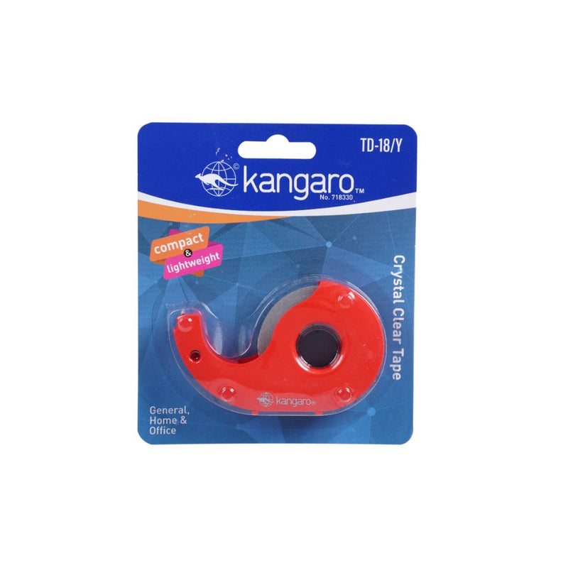 Kangaro Tape Dispensers Td-18Y Red