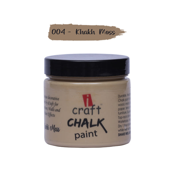 iCraft Chalk Paint -Khakhi Moss, 250ml