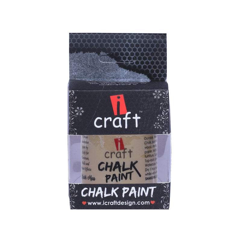 iCraft Chalk Paint -Khakhi Moss, 100ml