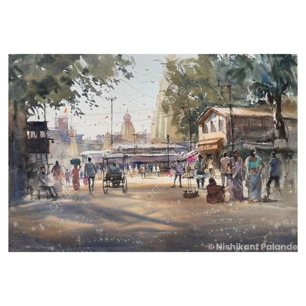 Kolhapur Mahalakshmi by Nishikant Palande
