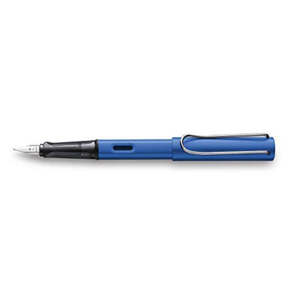 Lamy Al-Star A028 Fountain Pen Medium Blue Ocean With Chrome Metal Clip