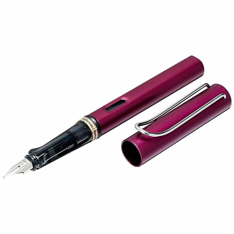 Lamy Al-Star 029 Fountain Pen Medium Purple With Chrome Metal Clip