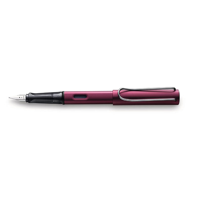 Lamy Al-Star 029 Fountain Pen Broad Purple With Chrome Metal Clip