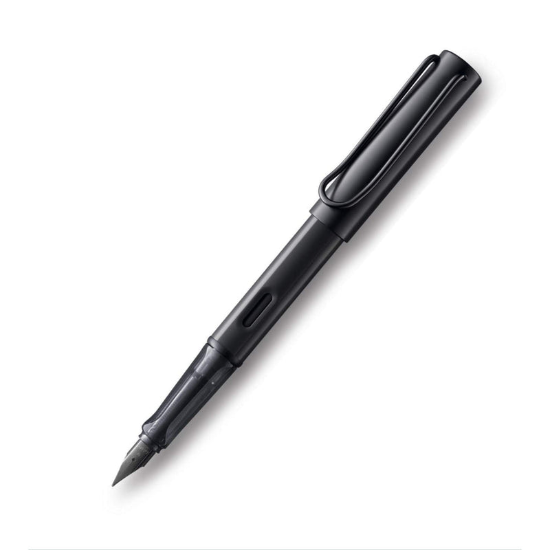 Lamy AL-Star 071 Fountain Pen Medium Black With Chrome Metal Clip