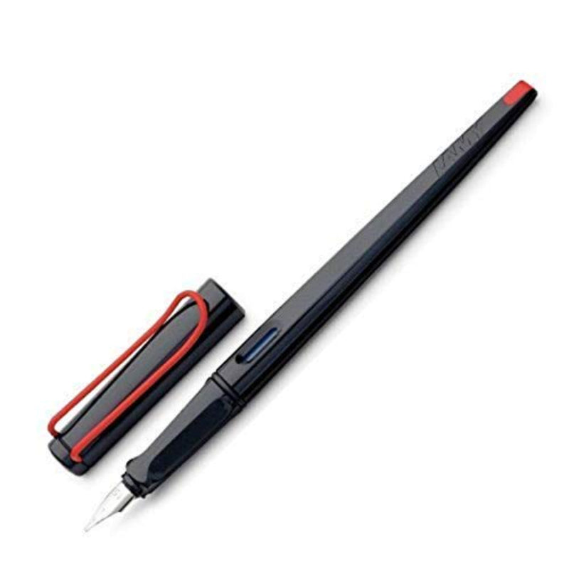 Lamy Joy 015 Calligraphy 1.1 Mm Black With Red Clip