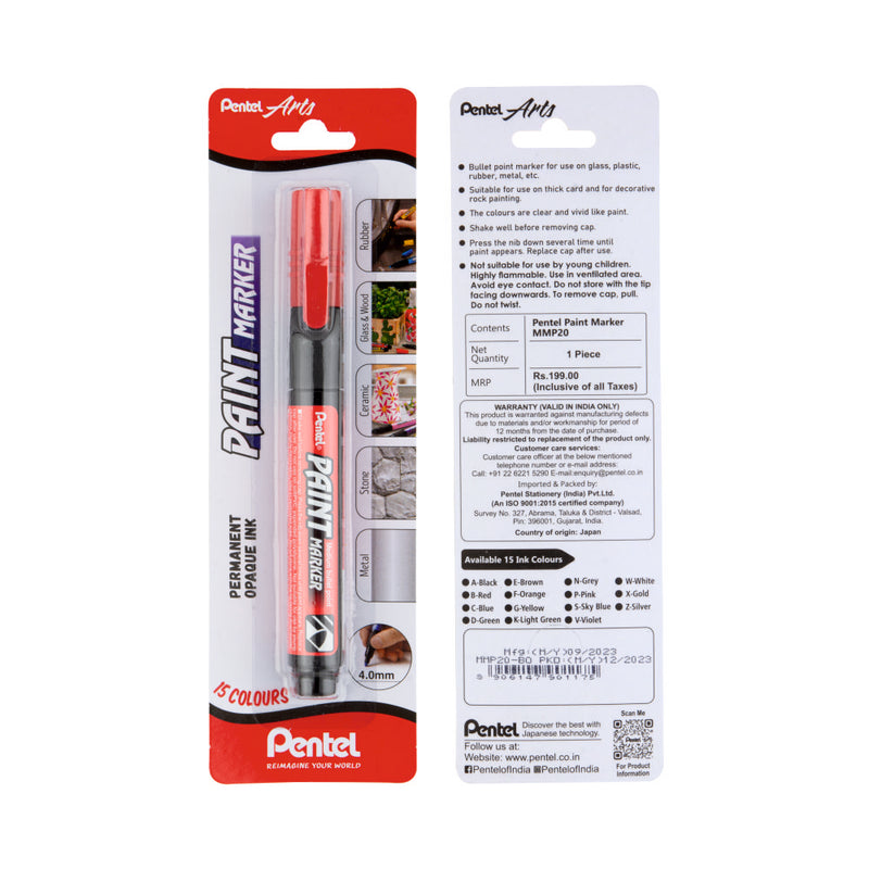 Pentel MMP20 PAINT MARKER 1PC BLST PKG -VIOLET (VO)