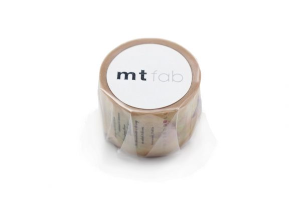 mt Washi Japanese Masking Tape Fab Series, Flower, 25mm x 3 mtrs (Pack of 1)