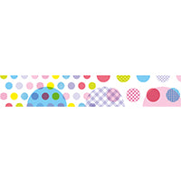mt Washi Japanese Masking Tape EX Series, 15 mm x 10 mtrs Shade – Random Dot