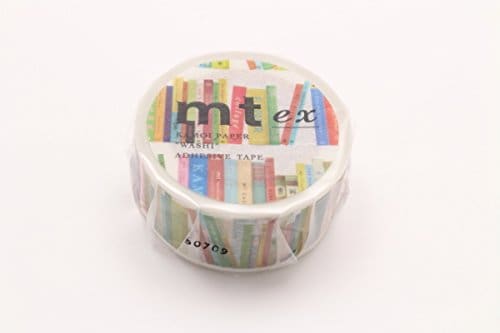 mt Washi Japanese Masking Tape EX Series, 23 mm x 3 mtrs Shade -Books,( Pack Of 1 )