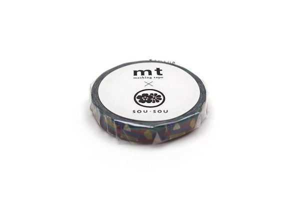 mt Washi Japanese Masking Tape , Shade – Kitanokuni, 7mm x 7 mtrs, (Pack of 1)