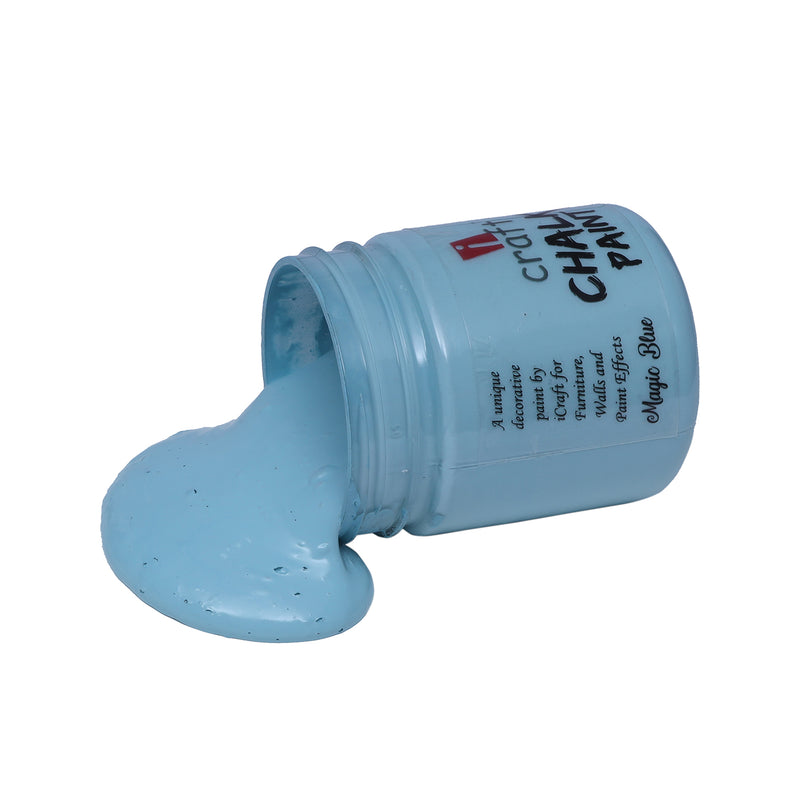 iCraft Chalk Paint -Magic Blue, 50ml