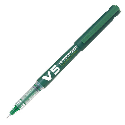 Pilot Hi-Tecpoint V5 Cartridge Pen Green Ink