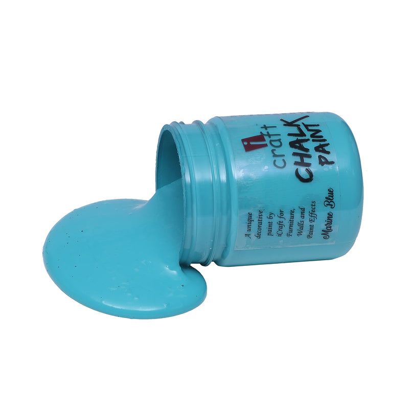 iCraft Chalk Paint -Marine Blue, 50ml