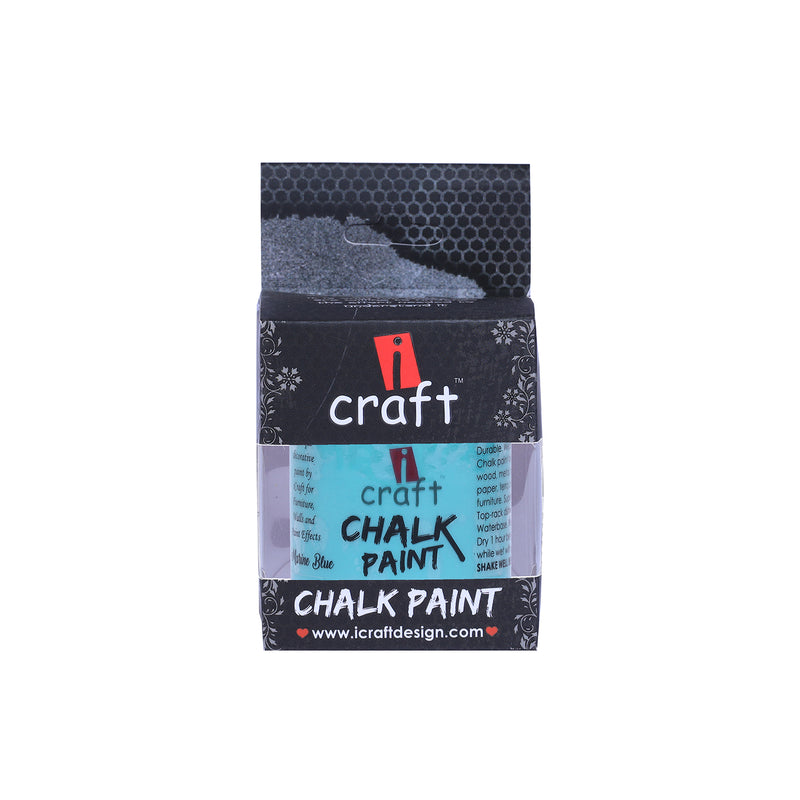iCraft Chalk Paint -Marine Blue, 100ml