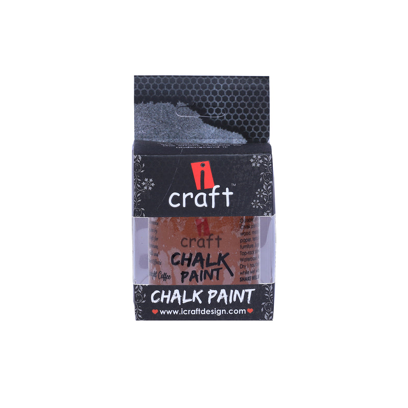 iCraft Chalk Paint -Midnight Coffee, 100ml