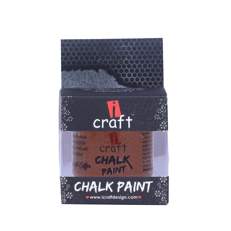 iCraft Chalk Paint -Midnight Coffee, 250ml