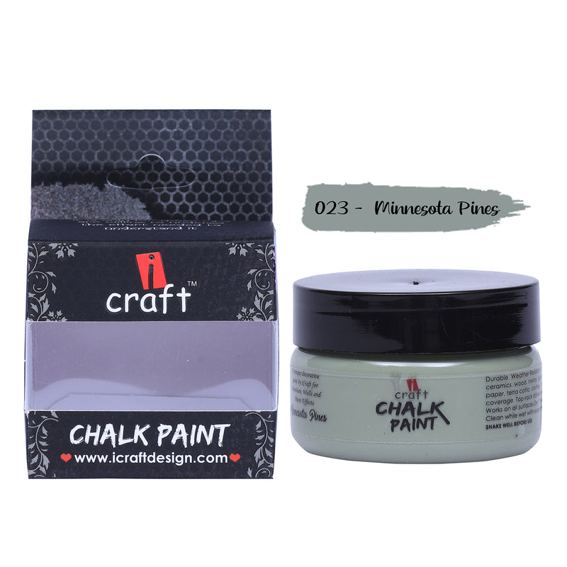 iCraft Chalk Paint -Minnesota Pines, 50ml