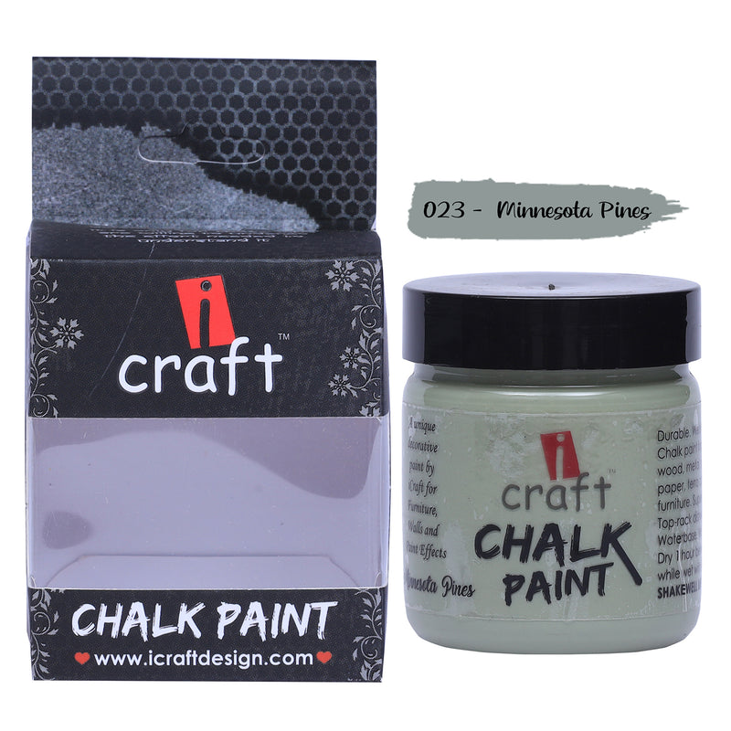 iCraft Chalk Paint -Minnesota Pines, 100ml