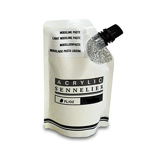Sennelier Acrylic Light Modeling Paste 500 ml Pouch (Made in France)