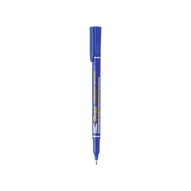 PENTEL NF450 CD MARKER - 10PC SET BLUE INK