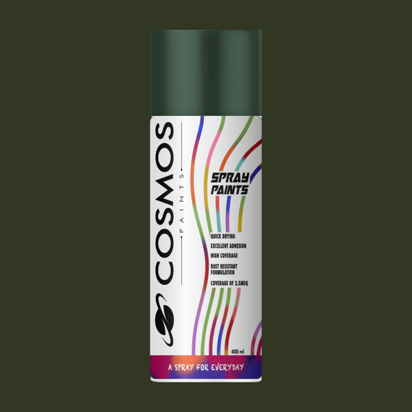 Cosmos Paints - Spray Paint in Olive Green 200ml