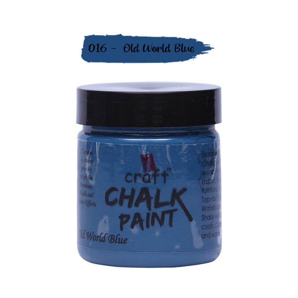 iCraft Chalk Paint -Old World Blue, 100ml