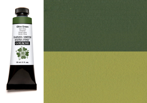 DANIEL SMITH Extra Fine Gouache Color Olive Green 15ml