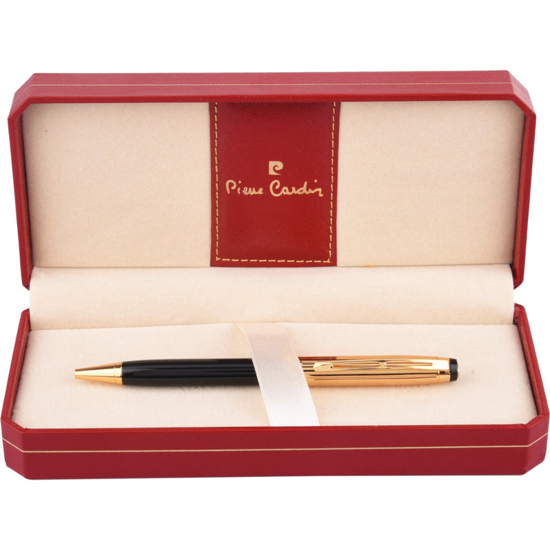 Pierre Cardin Gold Stone Black & Gold Ball Pen