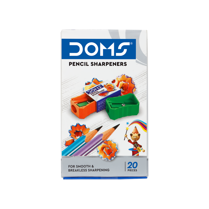 DOMS PENCIL SHARPENER 20 PCS BOX PACK