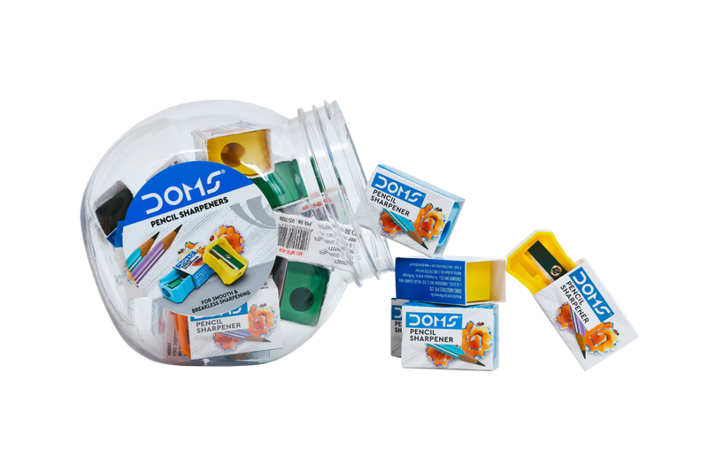 DOMS PENCIL SHARPENER 20 PCS JAR PACK