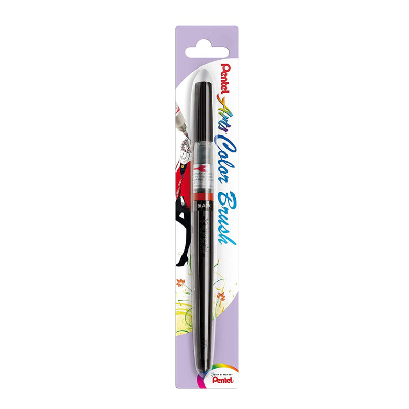 PENTEL XGFL COLOUR BRUSH PEN BLACK (101X A)