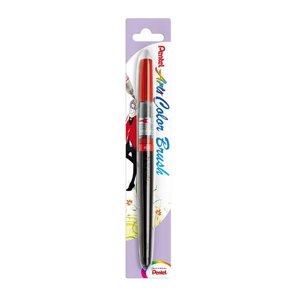 PENTEL XGFL COLOUR BRUSH PEN - RED (102X B)