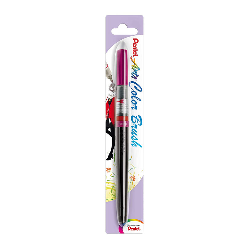 PENTEL XGFL COLOUR BRUSH PEN - PURPLE (150X)