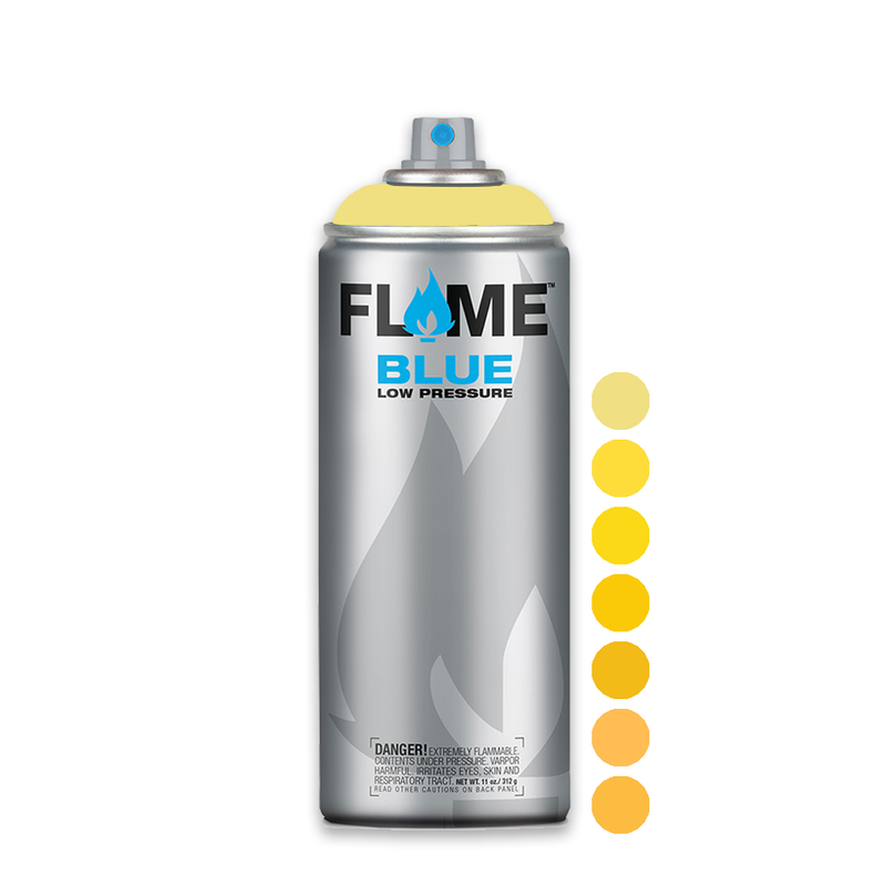 Flame Blue Low Pressure Acrylic Dahlia Colour Graffiti Spray Paint - FB 114 (400ml)