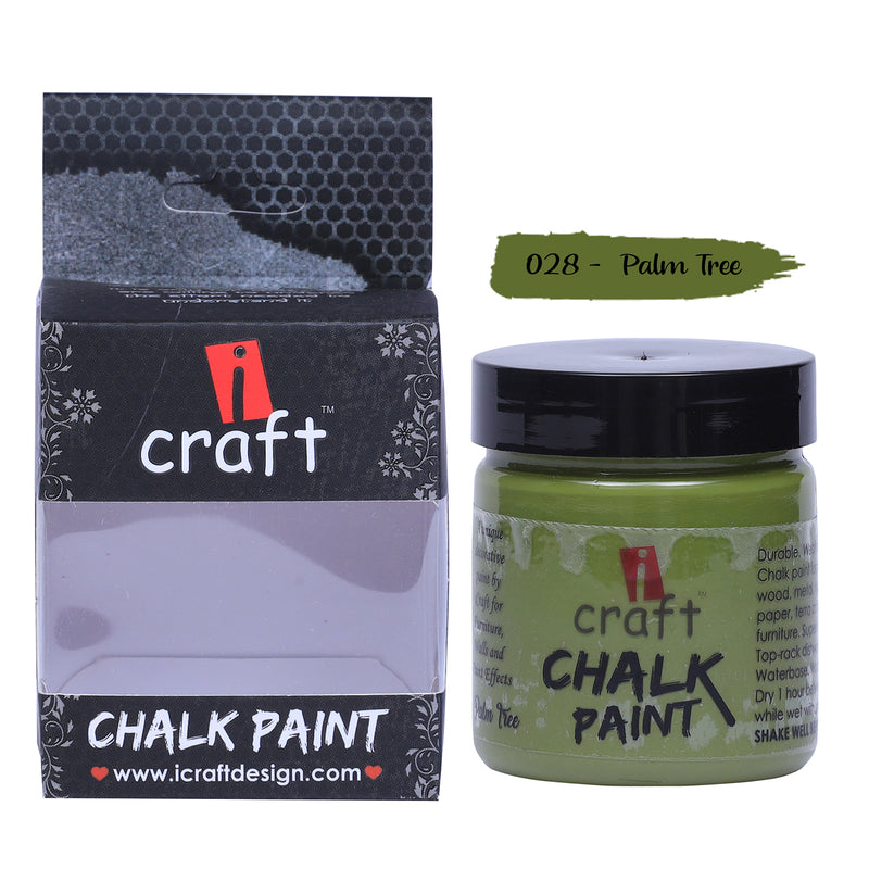 iCraft Chalk Paint -Palm Tree, 100ml