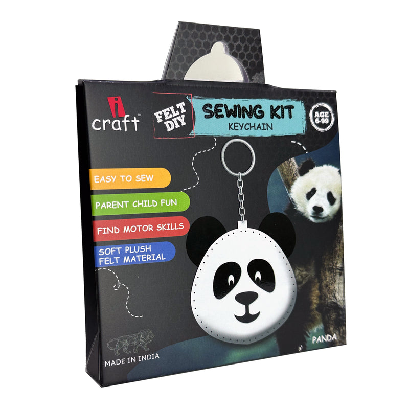 iCraft Felt Keychain-Panda