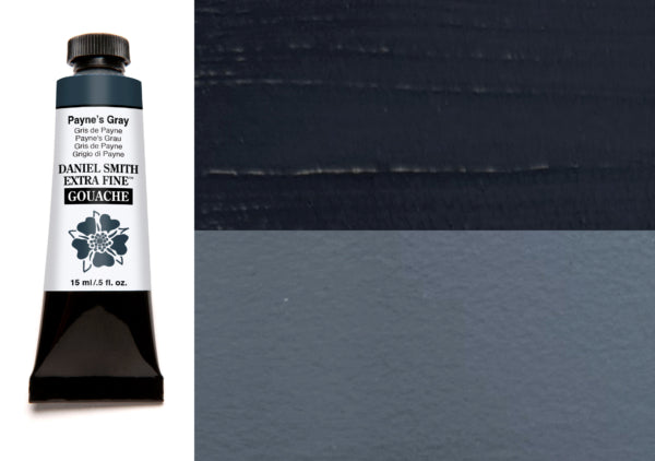 DANIEL SMITH Extra Fine Gouache Color Payne’s Gray 15ml