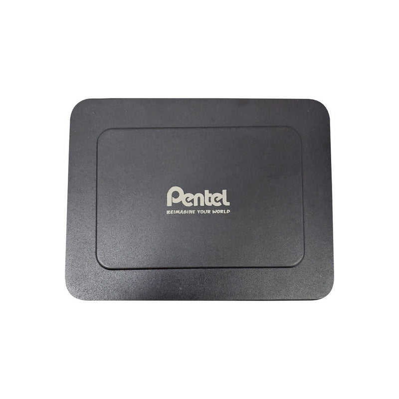 Pentel BL457-EXCLUSIVE SET OF ENERGEL PEN BLACK BODY/BLACK INK-CARD HOLDER